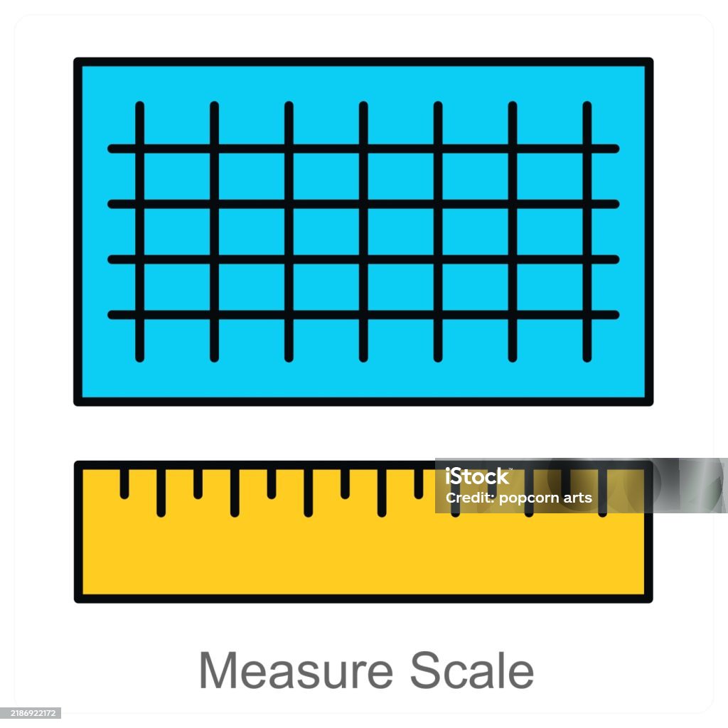 Measure Scale Layout Measure Scale Stock Illustration - Download Image Now - Concepts ...