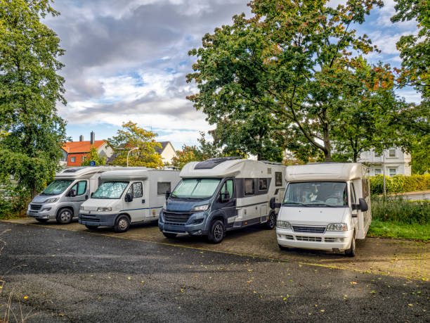 istock Campers in scenic Goslar, Germany 2186927566