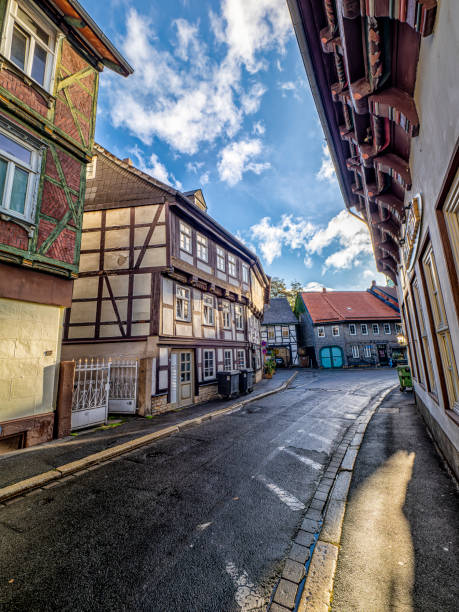 istock Charming street in Goslar, Germany 2186927761