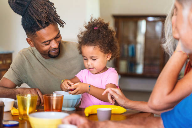istock Morning Bond: Family Time Over Breakfast 2186932506