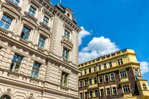 istock Old houses in Prague 2186937982