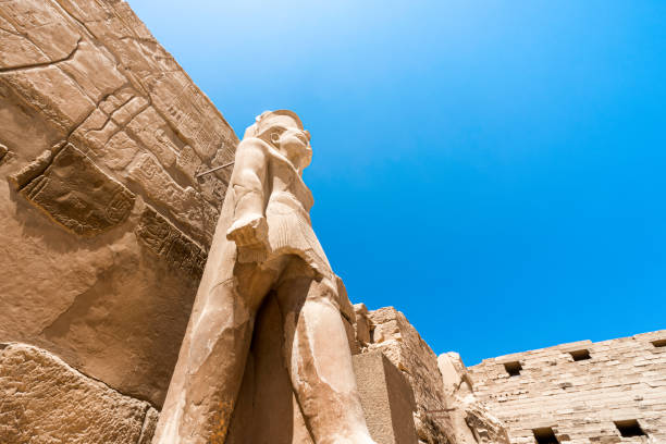 14.10.24 Luxor, Egypt: Ruins of The Karnak Temple Complex. Temples, pylons, chapels, and other buildings near Luxor, Egypt.