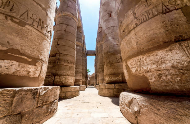 istock antique columns in a karnak temple in luxor 2186950805