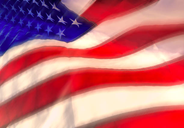 istock Close Up American Flag 2186955391