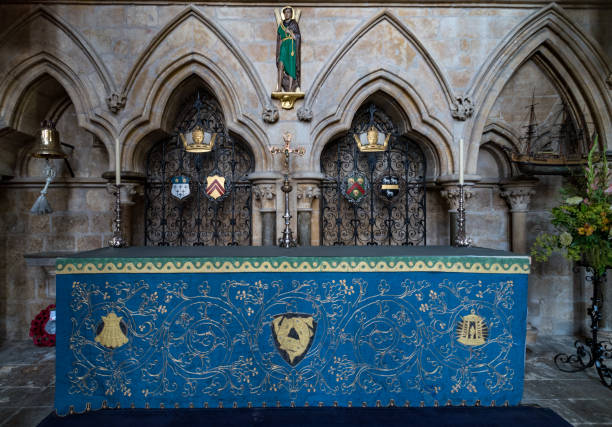 istock Altar in Lincoln Cathedral, Lincoln, UK 2186960232