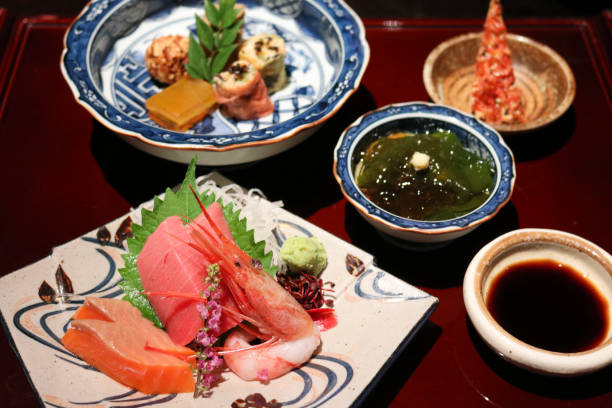 istock Japanese cuisine sashimi (raw fish) 2186982853