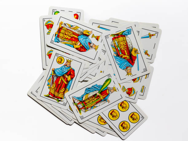 istock cards from the Spanish deck of playing cards 2186983913
