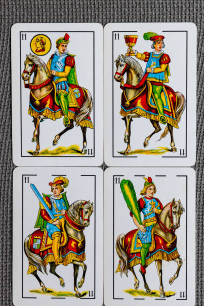 istock cards from the Spanish deck of playing cards 2186983944