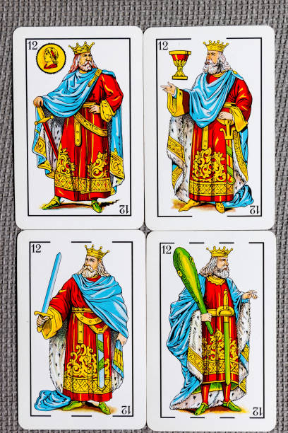 istock cards from the Spanish deck of playing cards 2186984474