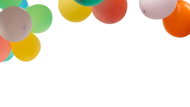 istock A Ballon isolated on a white background. 2186992598