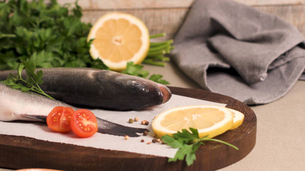 istock Fresh fish sea bass 2186999702