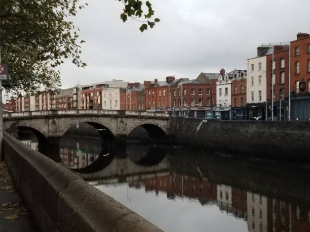 istock River and Bridge of Downtown Dublin 2186999753