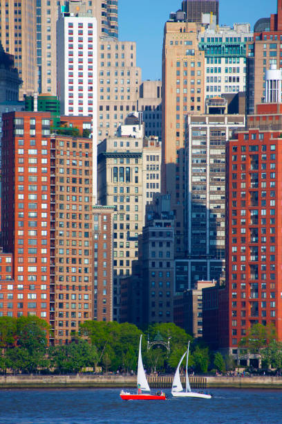 istock New York sailboats on west hudson river, Lower Manhattan 2187002199