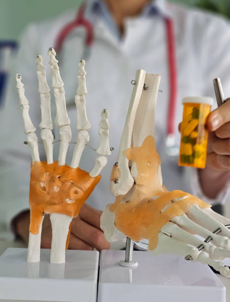 istock Tablets for bones and joints. Vitamins and minerals for bones and joints 2187005639