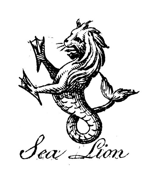 Heraldry, coat of arms elements and families: Sea Lion