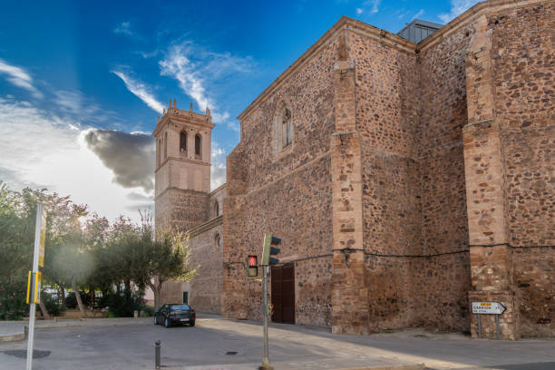 Caceres Concatedral Santa Maria church in Spain Extremadura