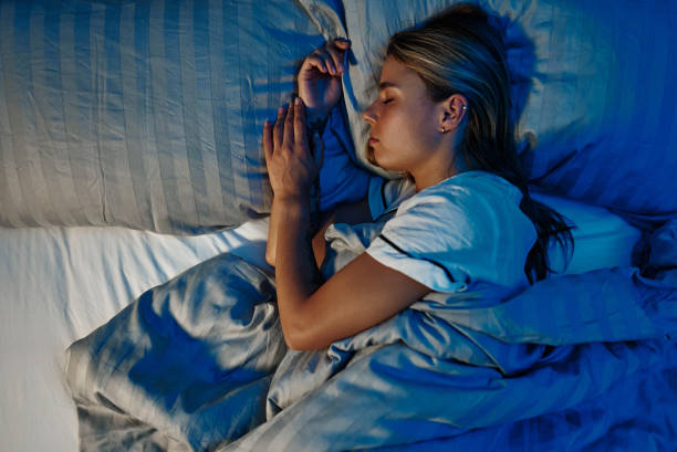 istock Experience the ultimate relaxing sleep at night within a cozy and inviting bedroom environment 2187022865