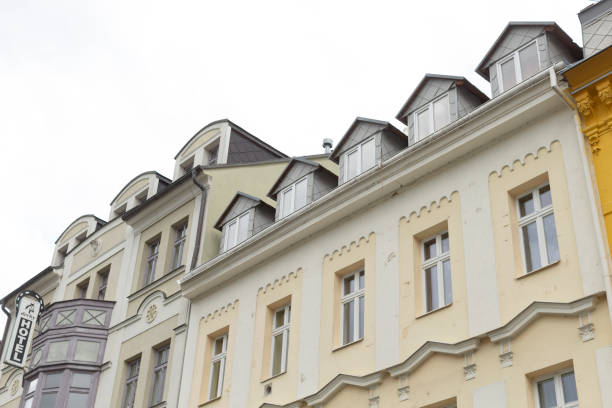 istock Explore Historic Buildings Featuring Beautiful Decorative Roofs and Windows 2187023636