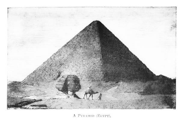 istock Ancient Egyptian Pharaoh Tombs,  Sphinx, and Pyramid, Northern Africa, Ancient History 2187024672