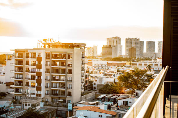 istock Rooftop Views are Sunset - Stock Photo 2187025074