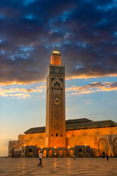 The Hassan II Mosque one of the largest in the world - Casablanca, Morocco