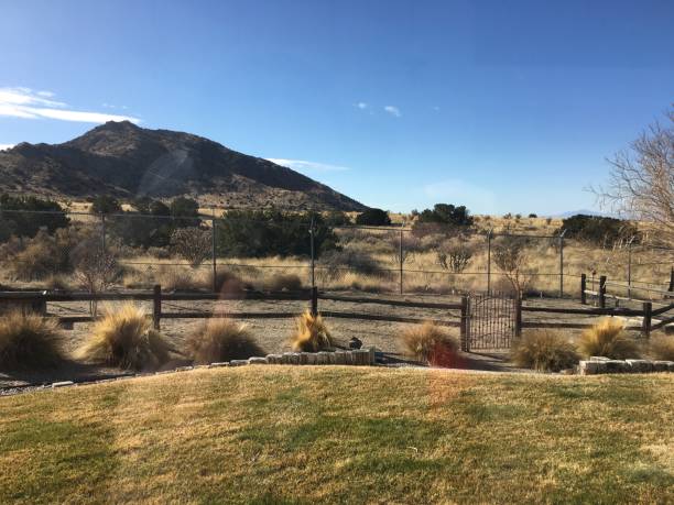 istock Mountain Landscape with Fence 2187036329
