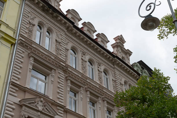 istock Architectural Detail of a Classic Building with Elegant Facade 2187036889