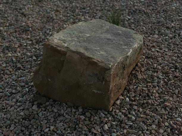 istock Large Rock on Gravel 2187047878