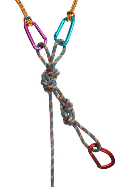 istock Close-up of climbing equipments 2187063084