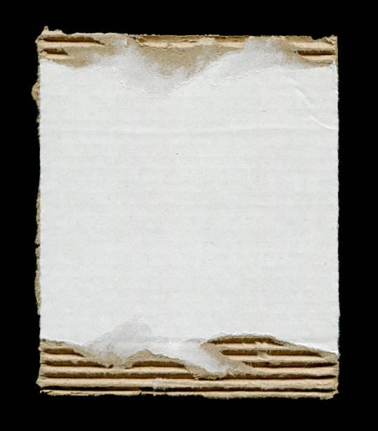 istock Old brown cardboard paper texture background isolated 2187073196