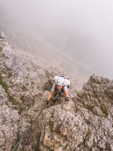 istock Mountain Climber on Rocky Terrain 2187073210