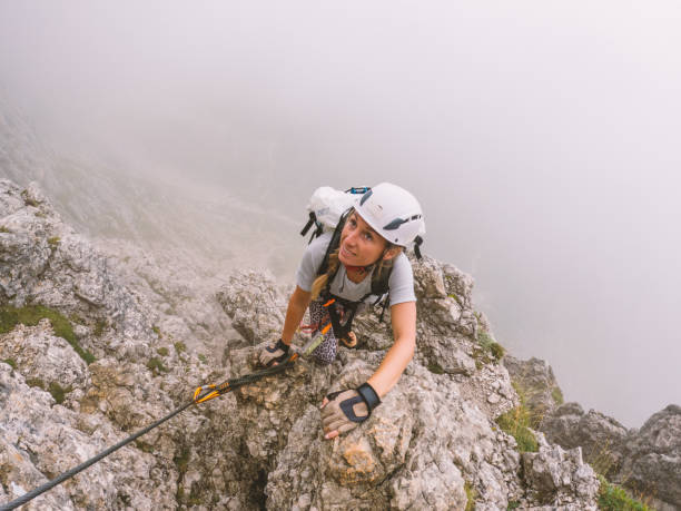istock Mountain Climber on Rocky Terrain 2187073218