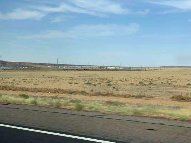 istock Desert Landscape with Power Lines 2187074119