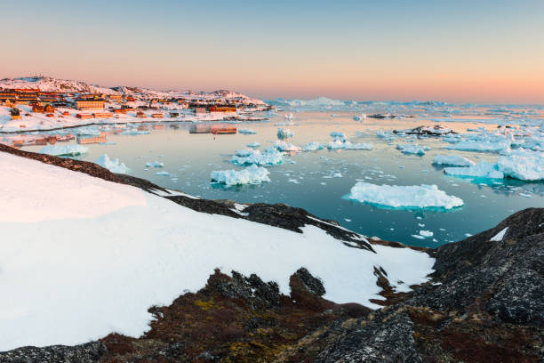 istock Sunset at Ilulissat, North Greenland 2187085719