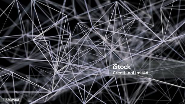 Old Wireframe Renders 3d Render Wireframe Element Stock Photo - Download Image Now - Abstract ...