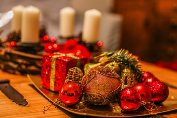 istock Christmas decoration at home 2187091175