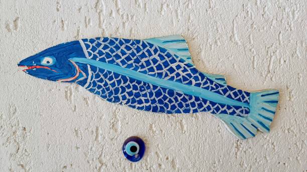 istock decorative wall ornament. fish shaped ornament 2187093129
