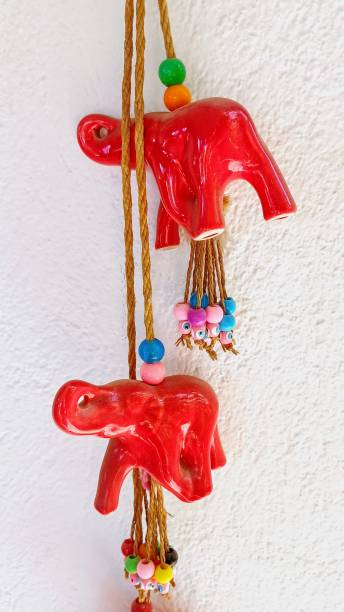 istock decorative wall ornament. blue beaded ornament 2187093620