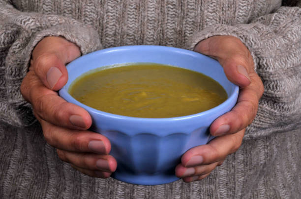 istock Homemade soup in a bowl 2187096295