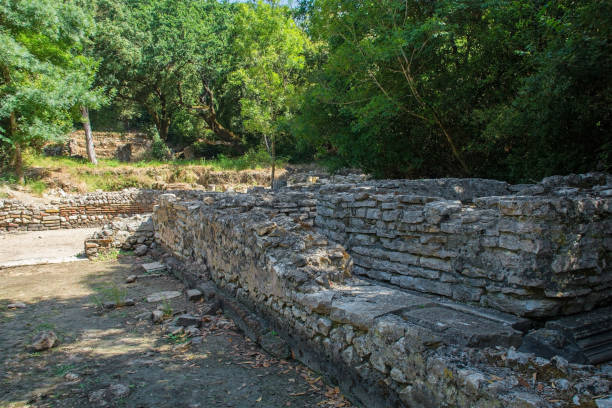 istock Gymnasium Complex in Butrint Archaeological Park, Albania 2187097652