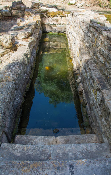 istock Gymnasium Complex in Butrint Archaeological Park, Albania 2187097821