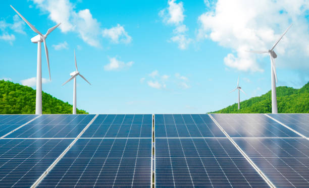 istock Solar panels are installed to blend in with the environment. Clean alternative energy concept, environment, solar power, generator. 2187101030