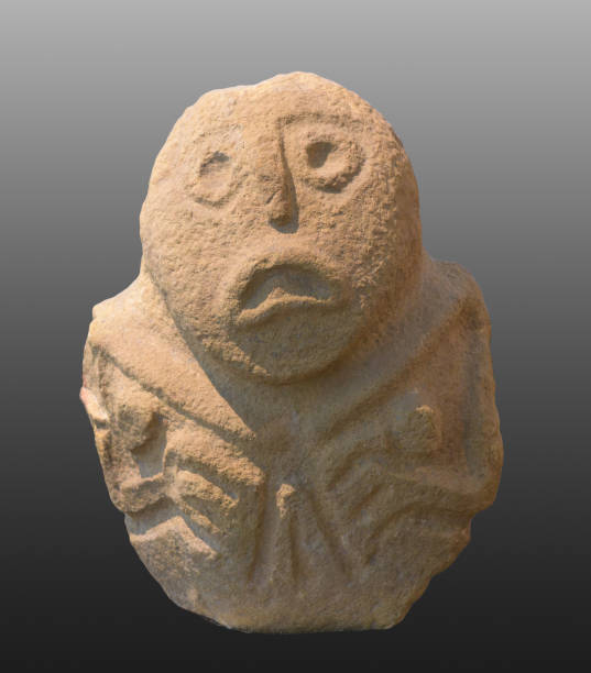 Foremother - Lepenski Vir culture. Belgrade, Serbia