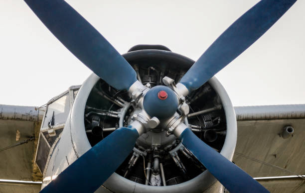 istock cockpit propeller and wing of an old vintage airplane 2187107802
