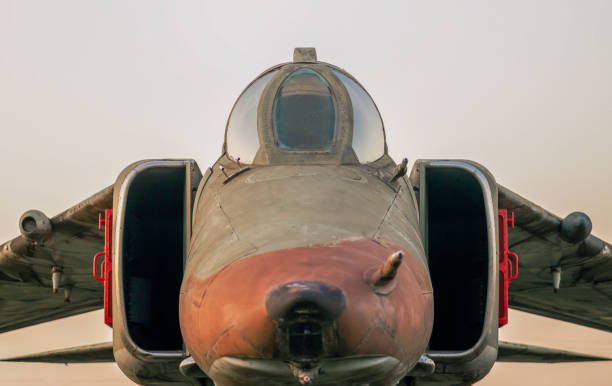 istock old military army fighter aircraft close up 2187108079