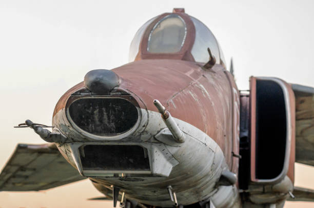 istock old military army fighter aircraft close up 2187108083