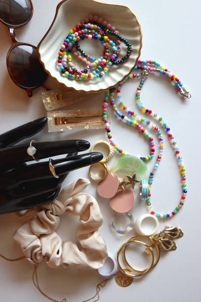 istock Hand Figurine, Various Jewelry And Accessories 2187109957
