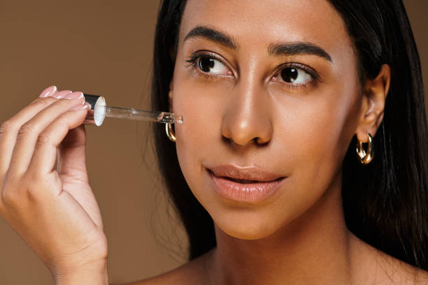 istock Showcasing natural beauty with skincare routines in a studio setting 2187111283