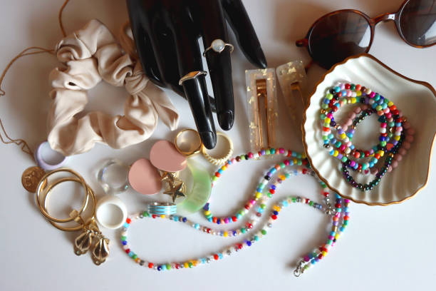 istock Hand Figurine, Various Jewelry And Accessories 2187111598