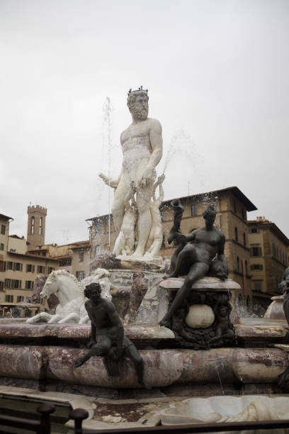 istock Neptune Fountain in Florence 2187116704